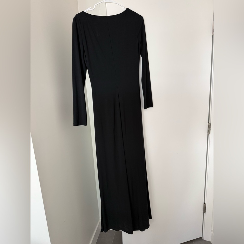 Ralph Lauren Black and White Long Sleeve Dress - Picture 4 of 6